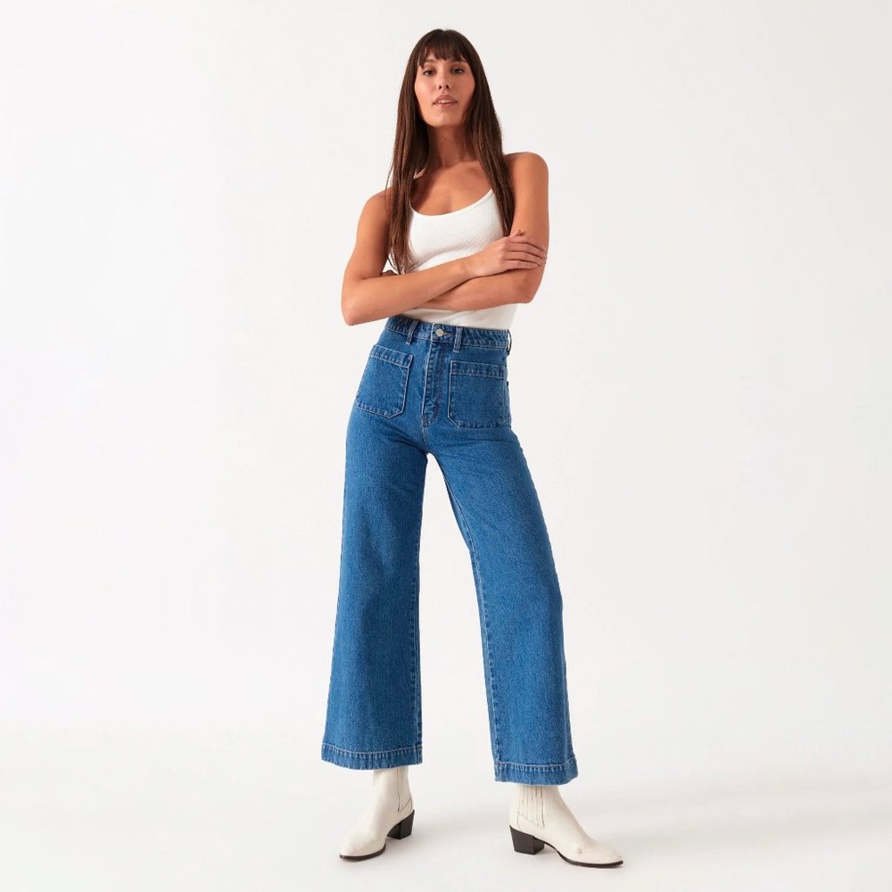Rolla's Sailor Jean Ashley Blue